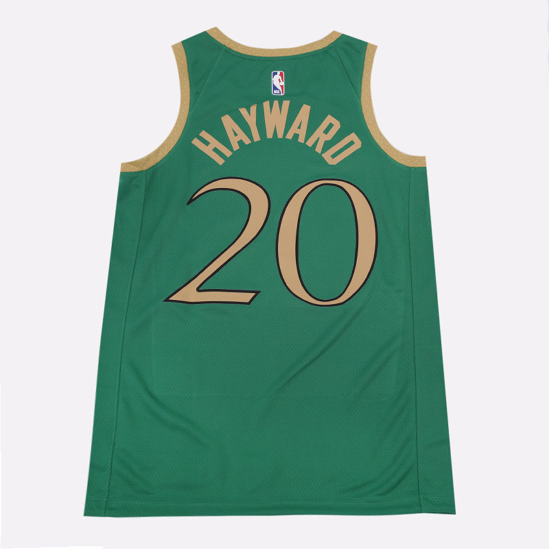 мужская зеленая майка Nike Gordon Hayward Celtics City Edition NBA Swingman Jersey AV4624-312 - цена, описание, фото 4